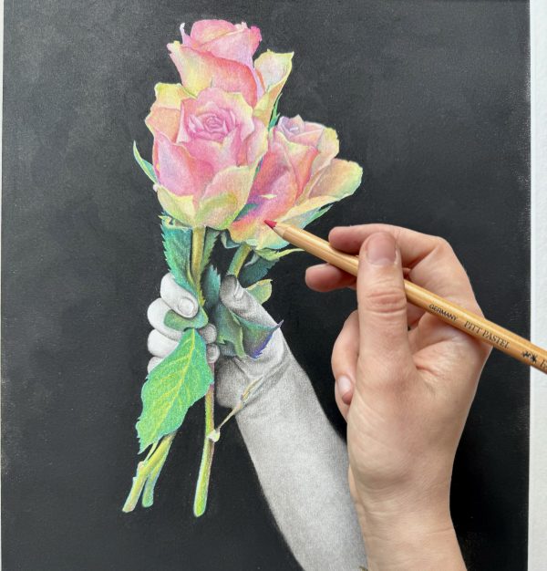 1 daagse workshop Ontdek de Magie van Pastel en Houtskool - Afbeelding 2